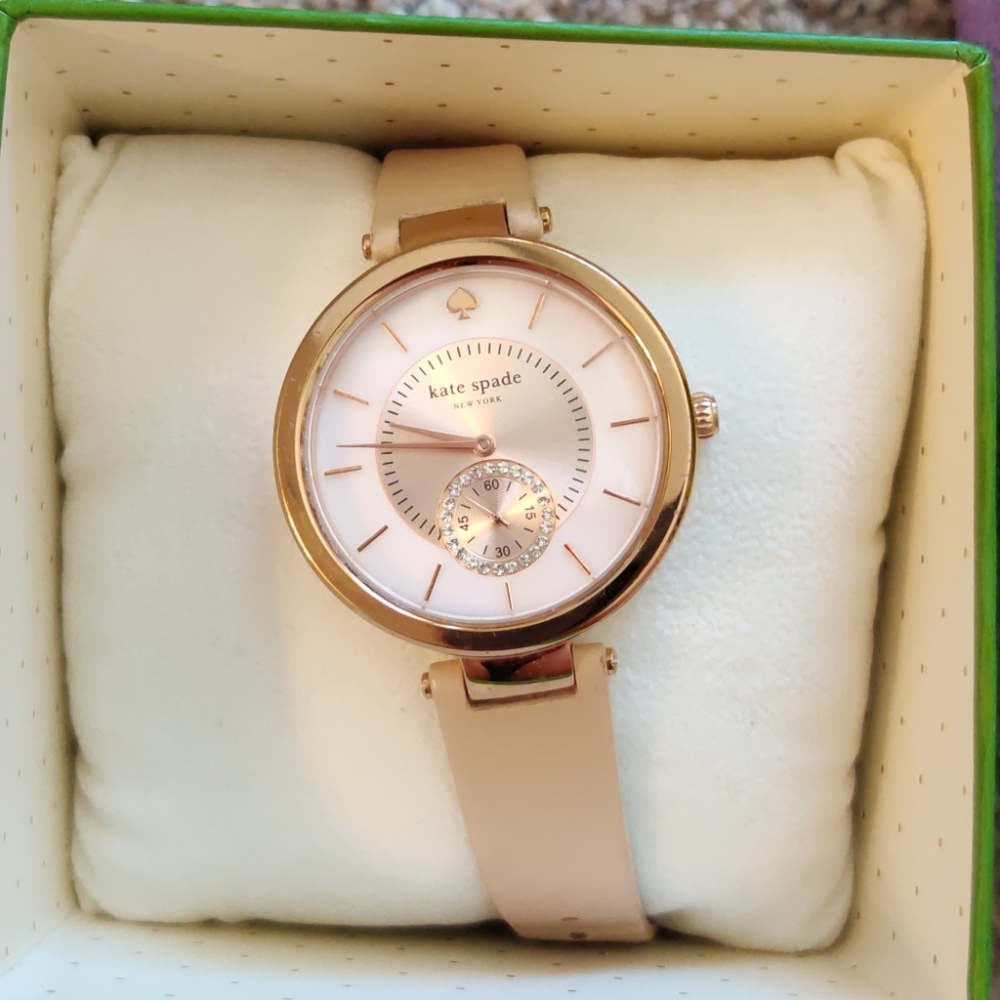 KATE SPADE rose gold Perry watch